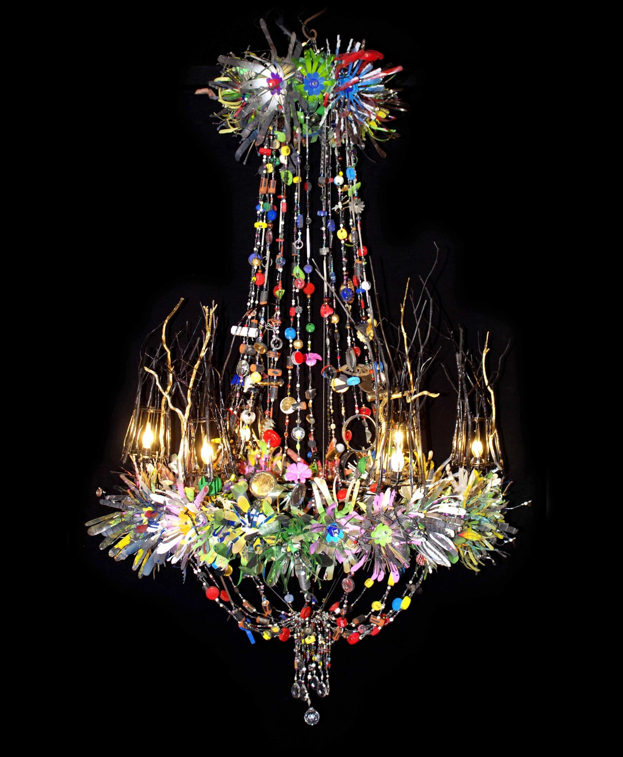 Atelier W - Kunst & Grafikdesign - SHOWGIRL CHANDELIER