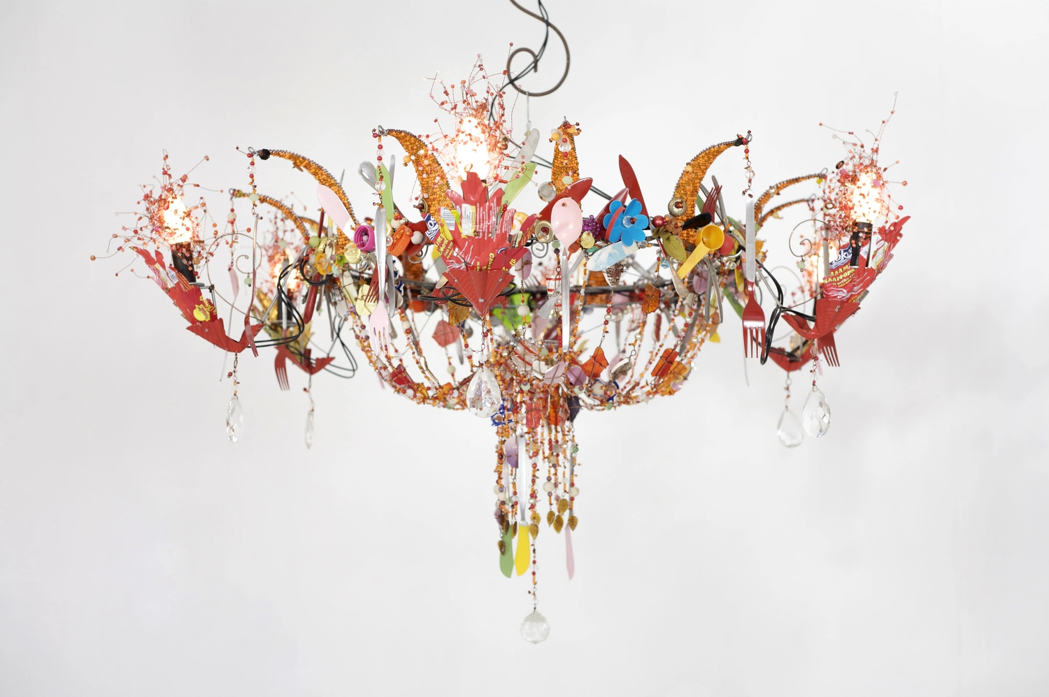 Atelier W - Kunst & Grafikdesign - FORK & KNIFE CHANDELIER