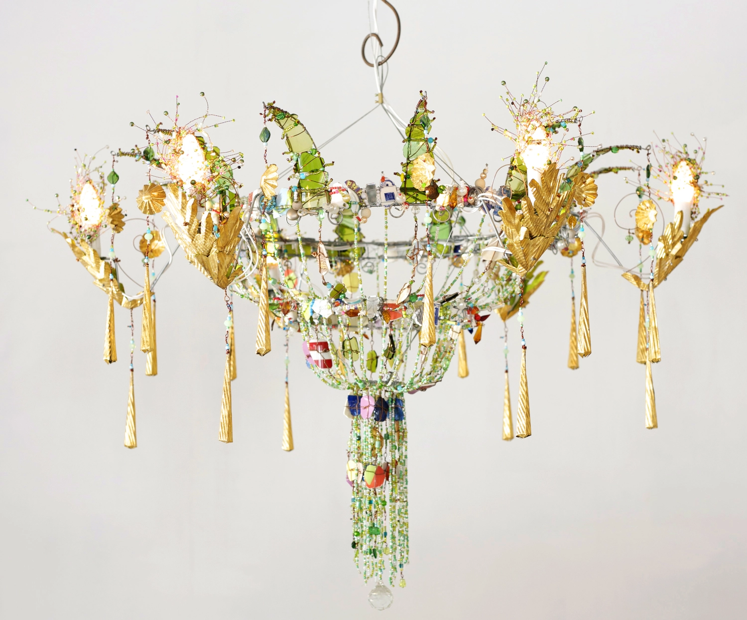 Atelier W - Kunst & Grafikdesign - DOUBLE TIRED CHANDELIER