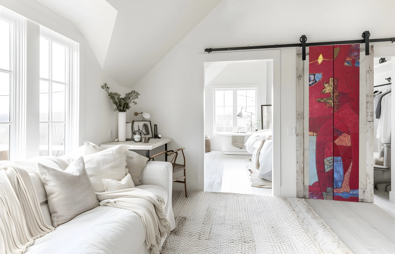 Atelier W - Kunst & Grafikdesign - Dyptichon, Holzrelief in Mischtechnik auf Holzwerkstoffplatte